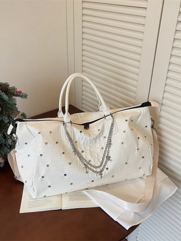 Studded Large Capacity Travel Bag