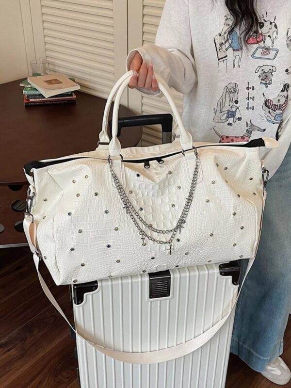 Studded Large Capacity Travel Bag